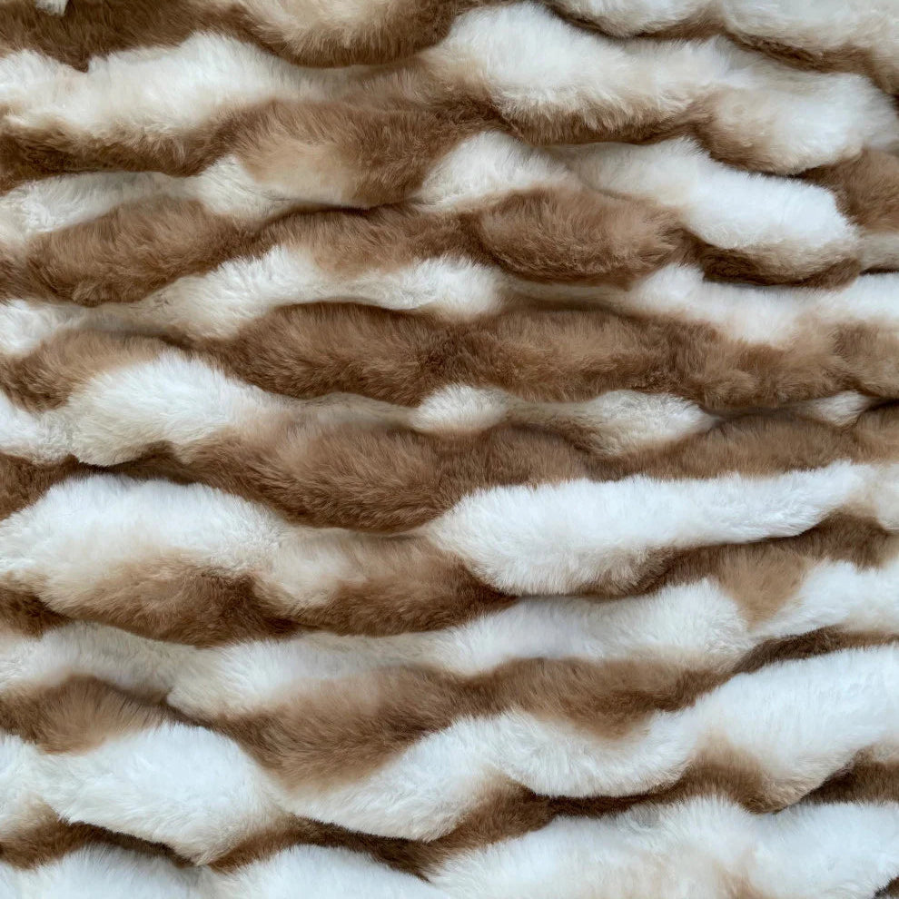 Snow Chinchilla Minky Blanket