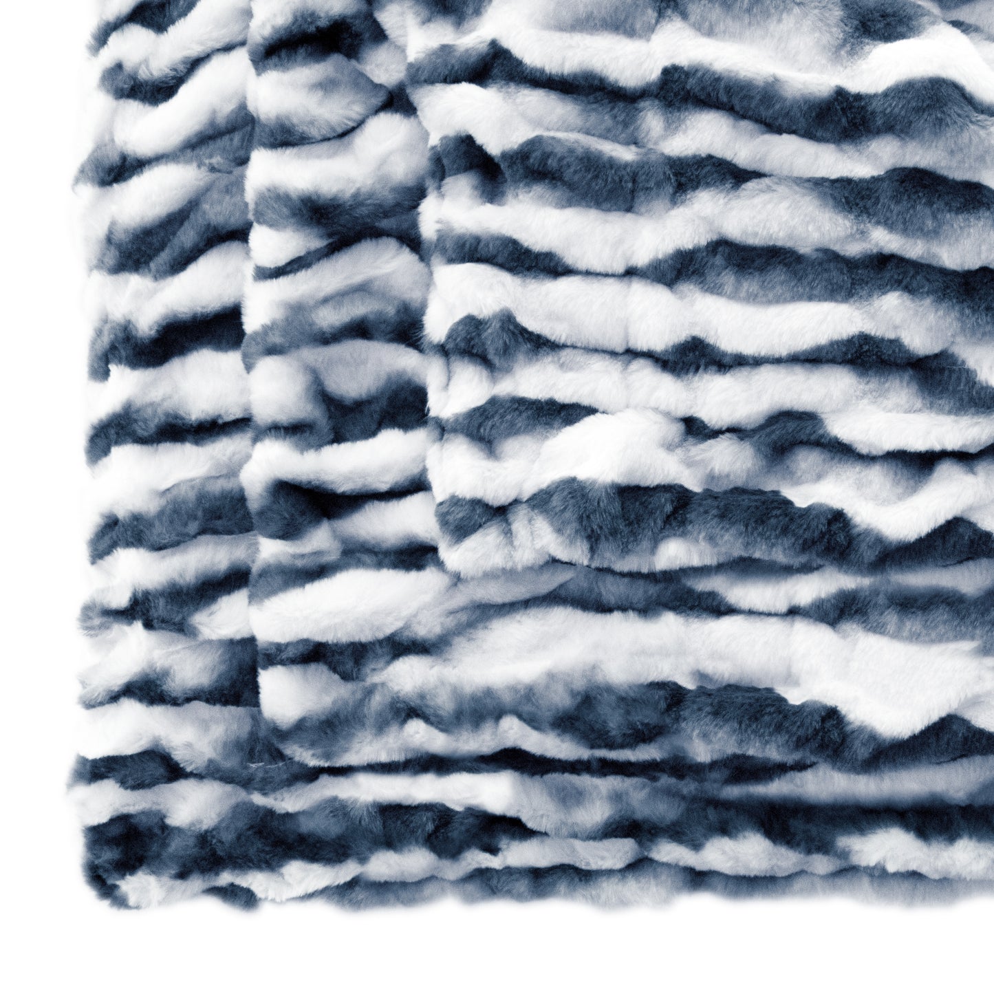 Snow Chinchilla Minky Blanket