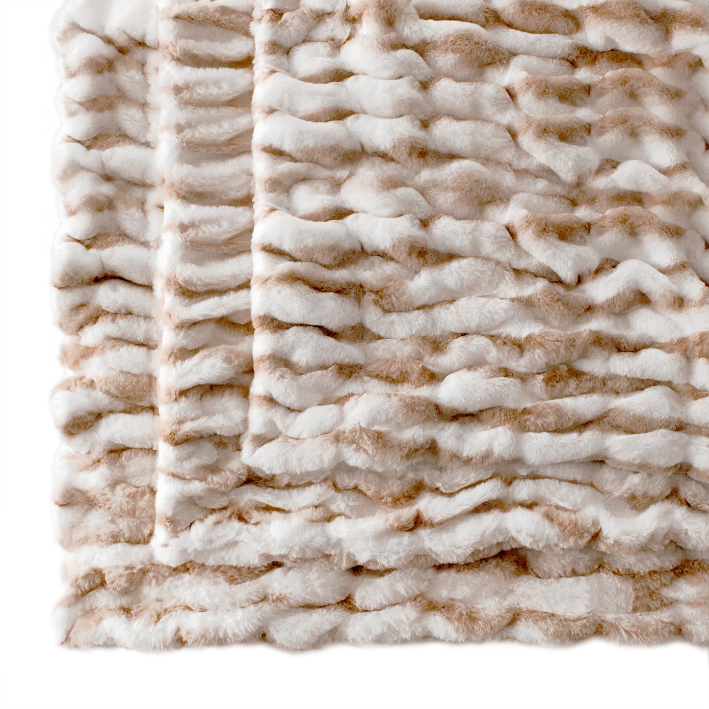 Snow Chinchilla Minky Blanket