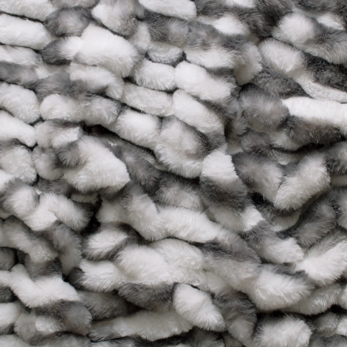 Snow Chinchilla Minky Blanket