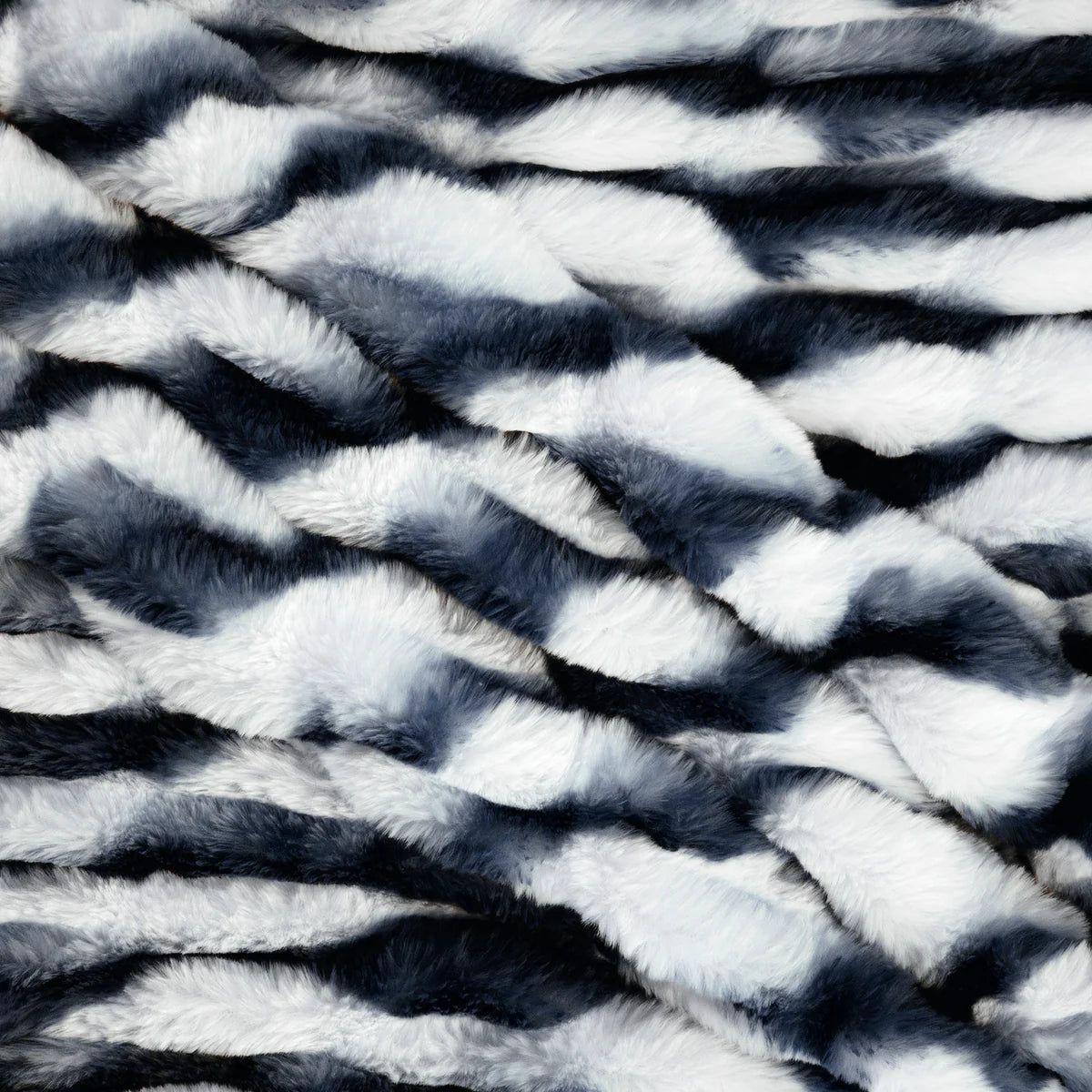 Snow Chinchilla Minky Blanket